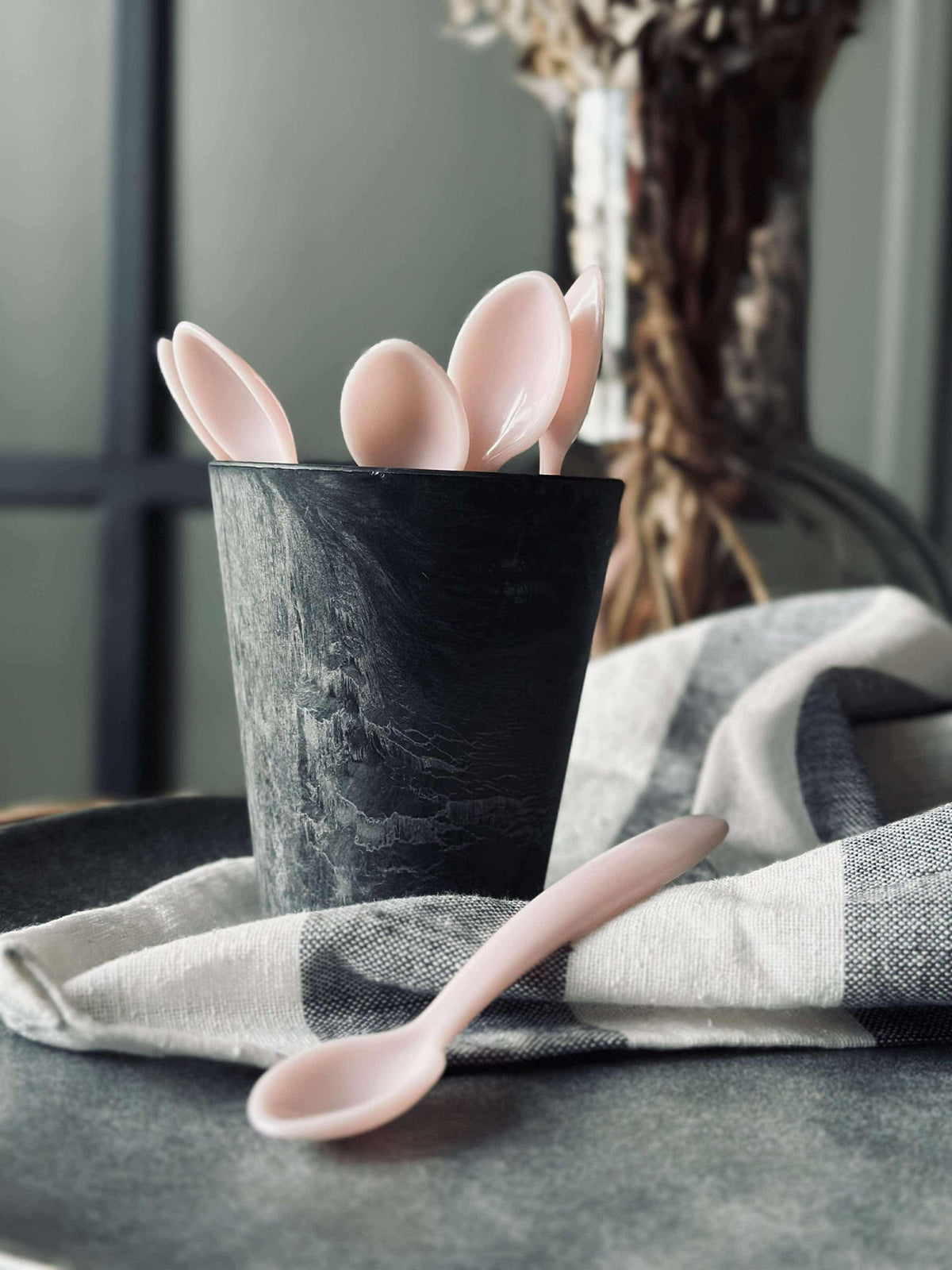 Cuillères pour bébé - Rose - 6 pcs.