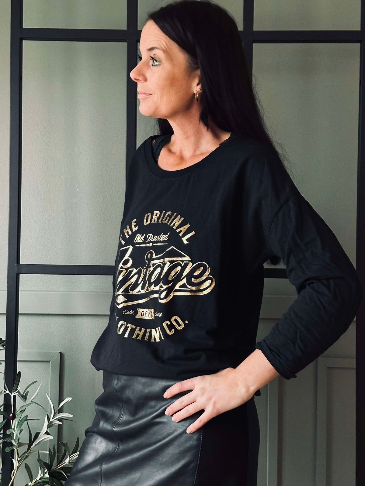 Blouse Vintage - Black
