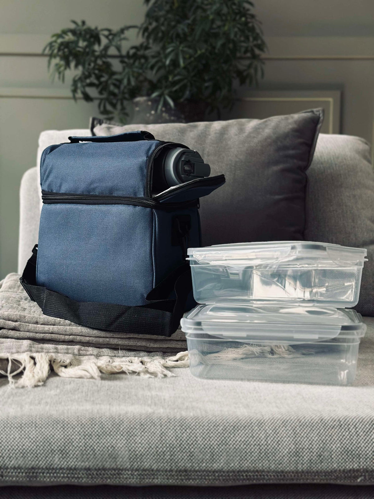 Sac isotherme avec contenu - Blue