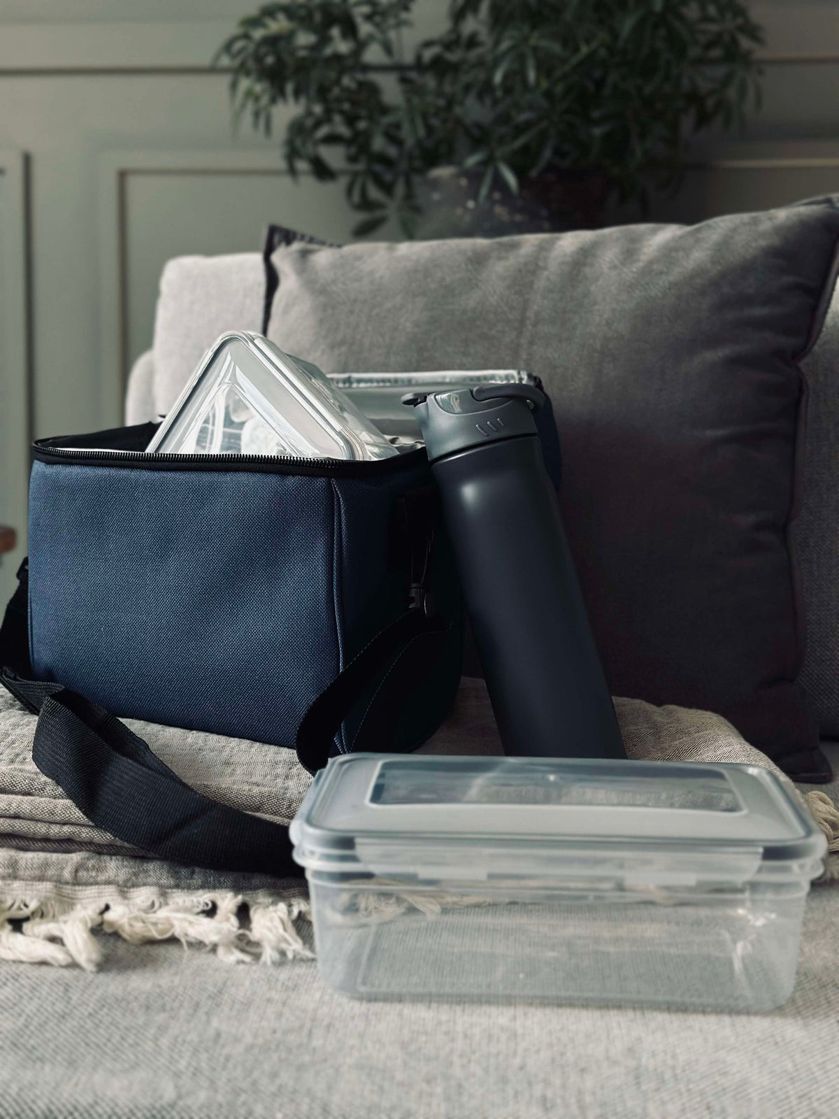 Sac isotherme avec contenu - Blue