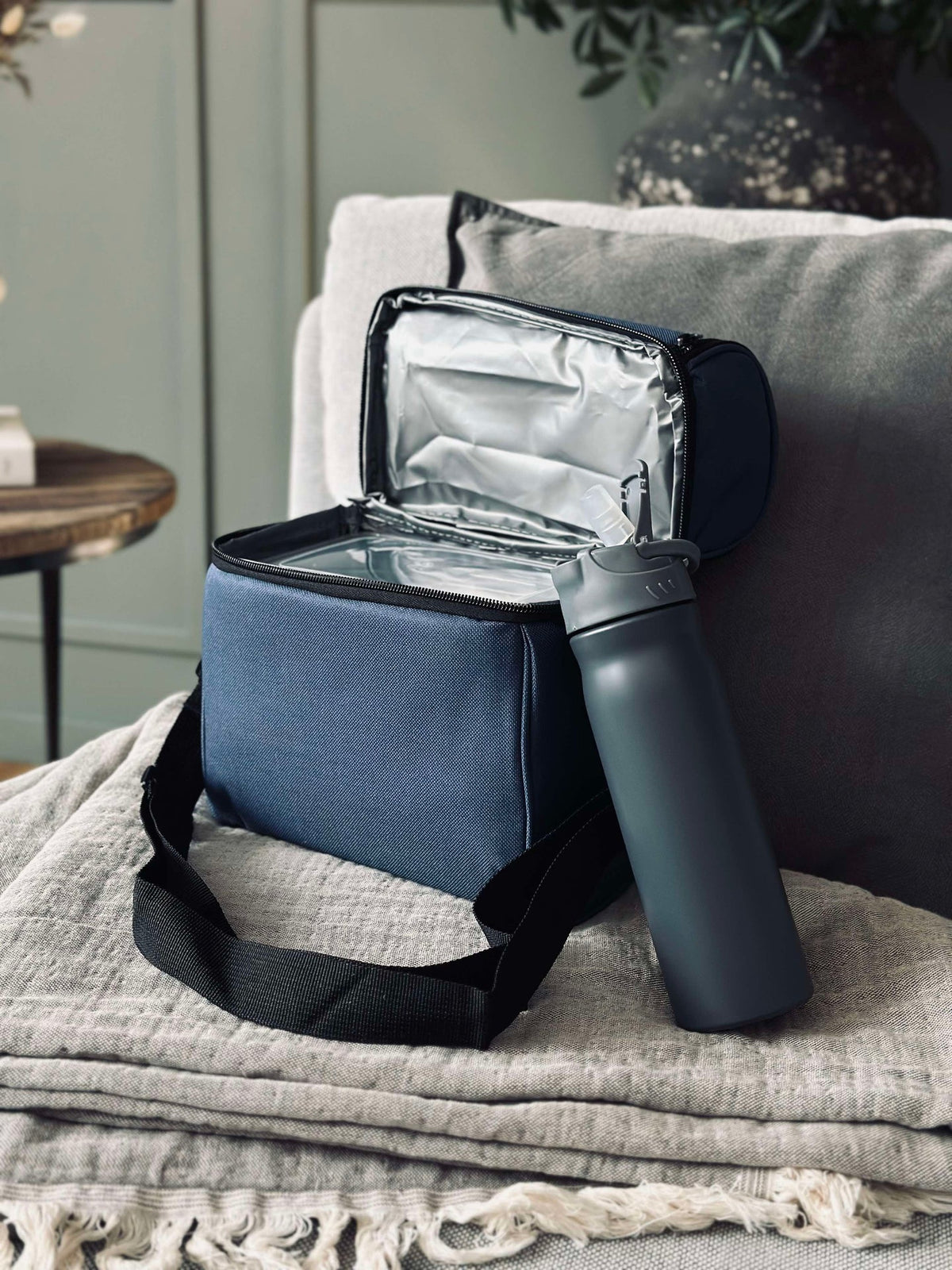 Sac isotherme avec contenu - Blue