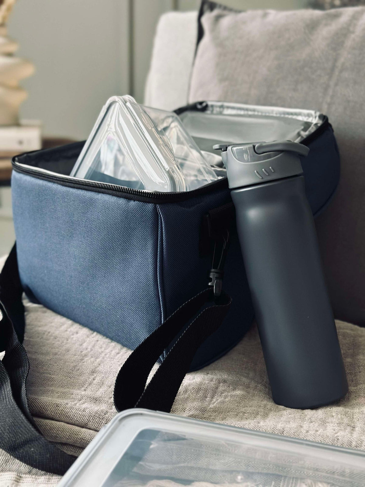 Sac isotherme avec contenu - Blue