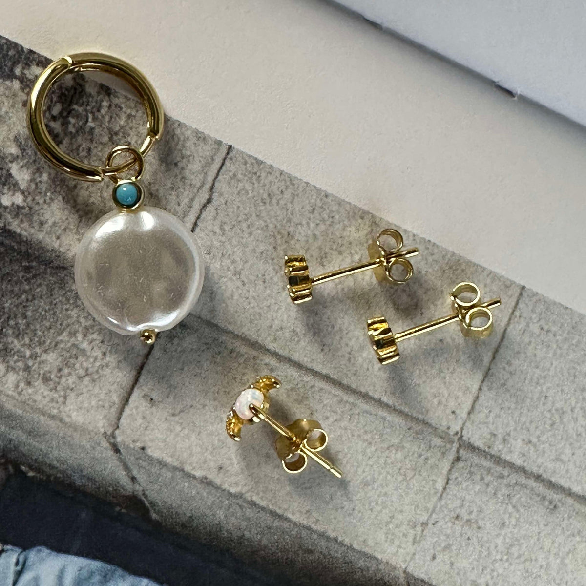 Box mix OLYMPIA avec 4 boucles d’oreilles - Argent sterling