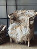 Peau de mouton gotlandaise dans une couleur unique