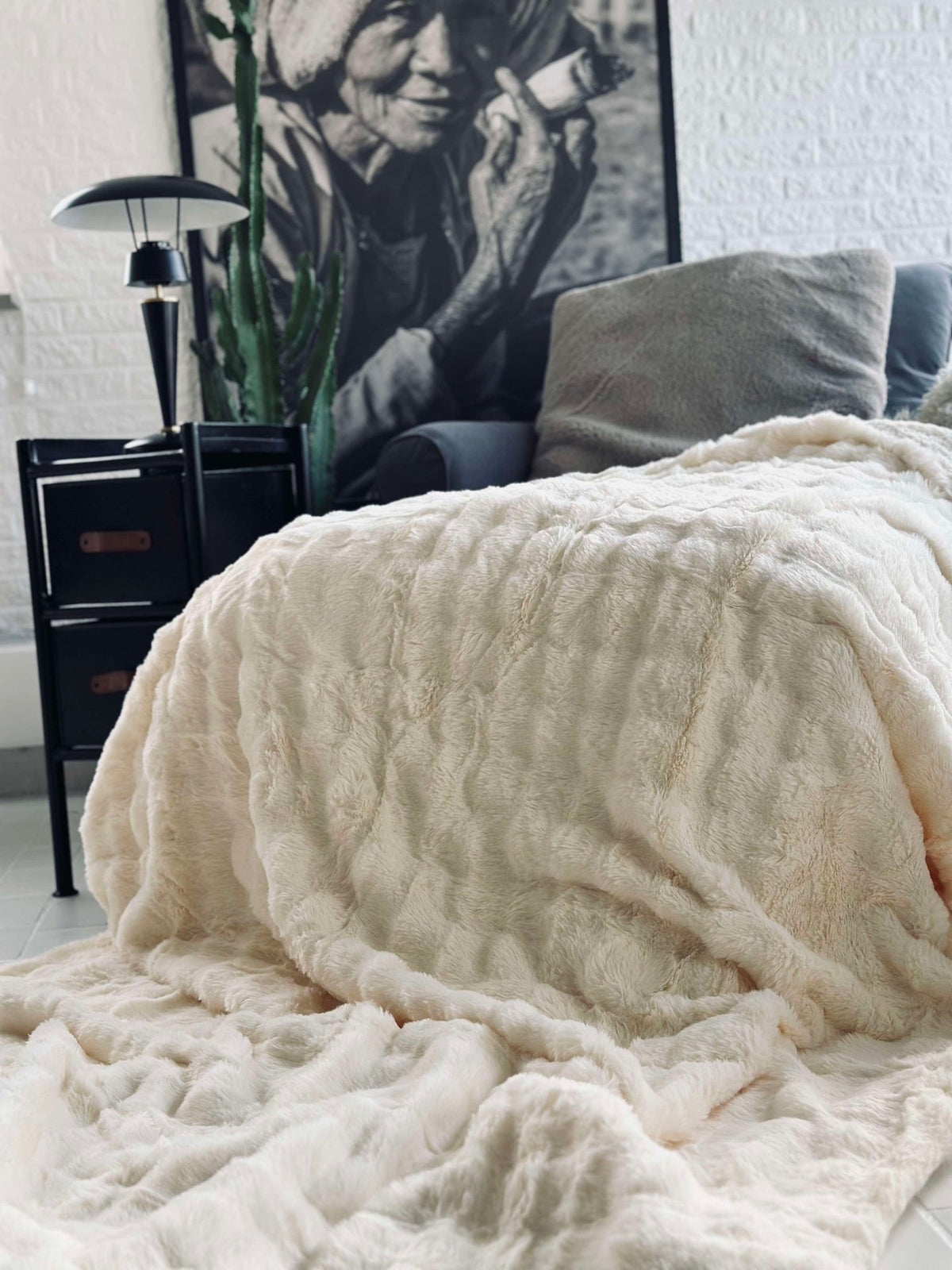 Jeté de lit BUBBLE - Blanc