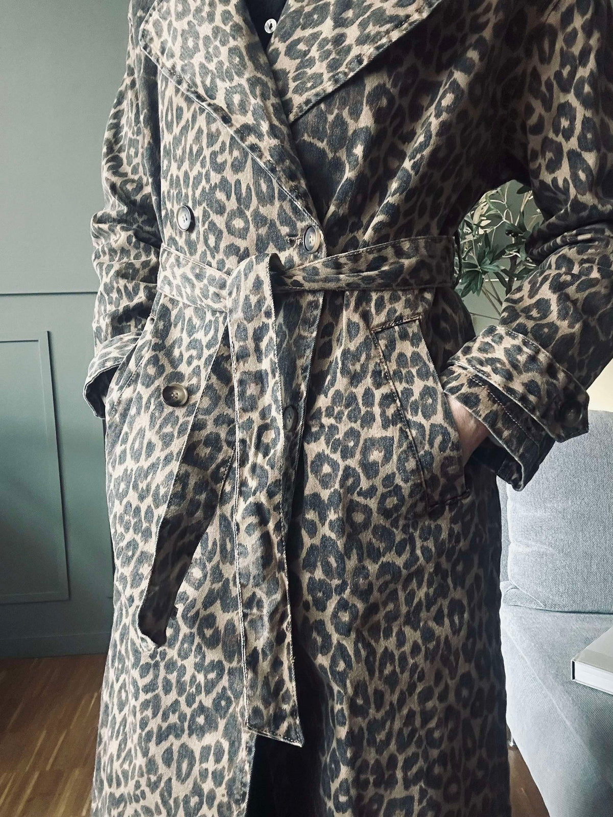 Trenchcoat Leopard