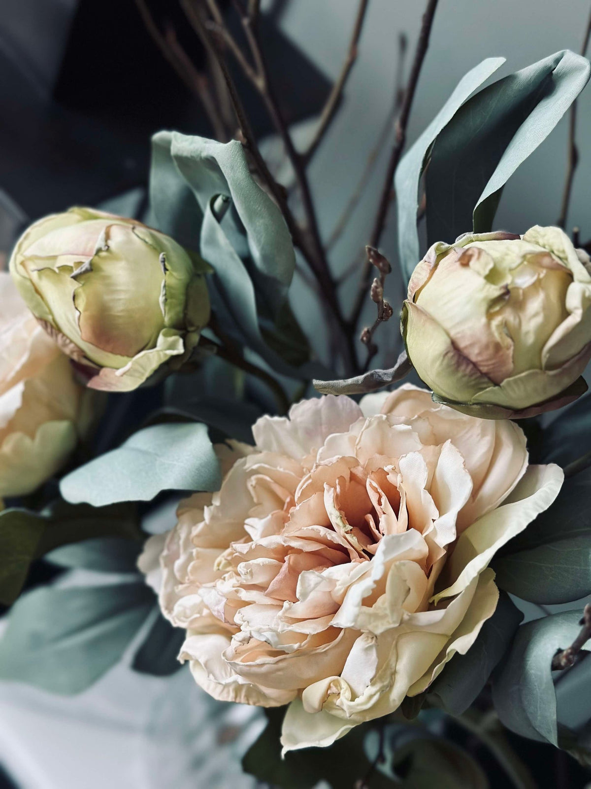 Fleur Pivoine Crème