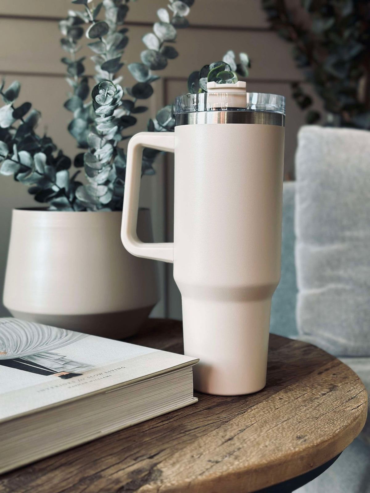 Mug isotherme Beige - 1200 ml.