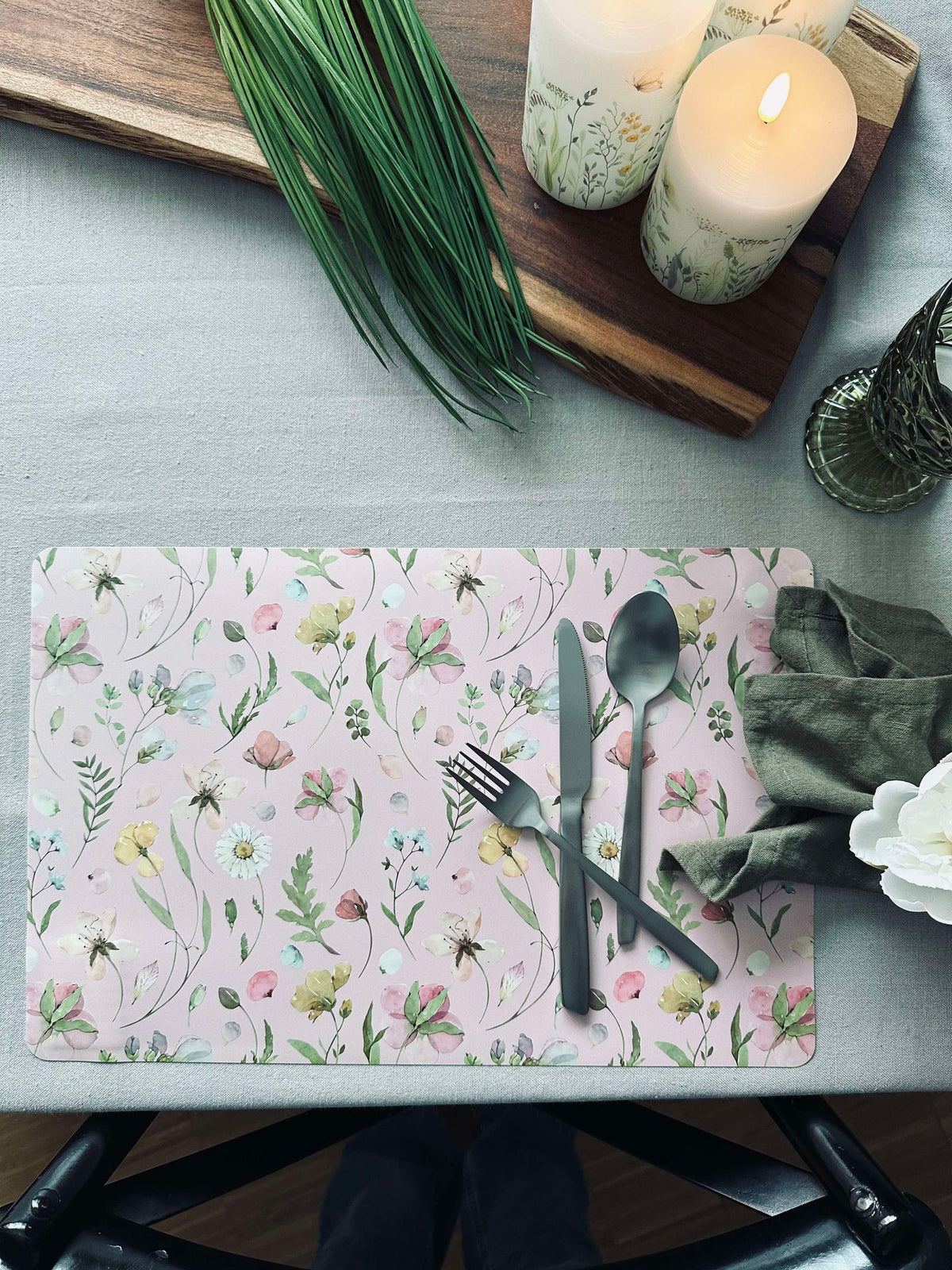 Set de table Flora - Rose