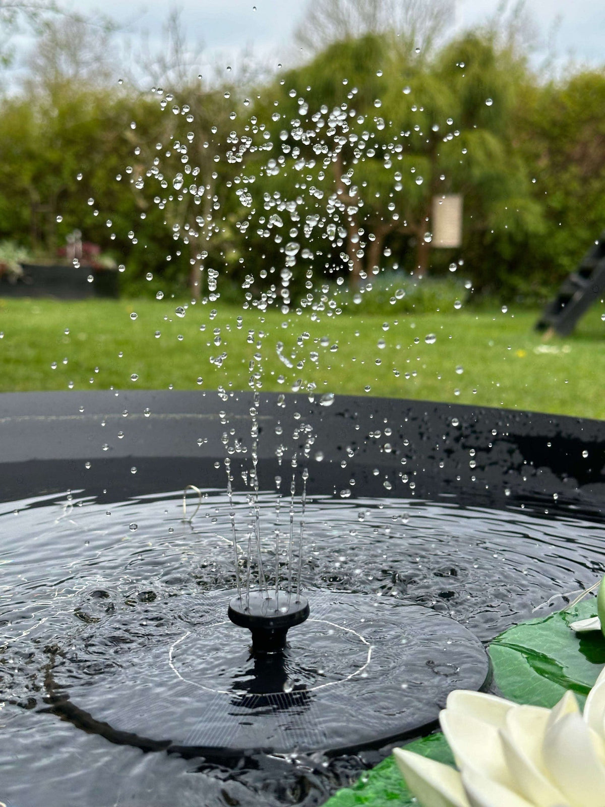 Fontaine solaire - Ø 16 cm