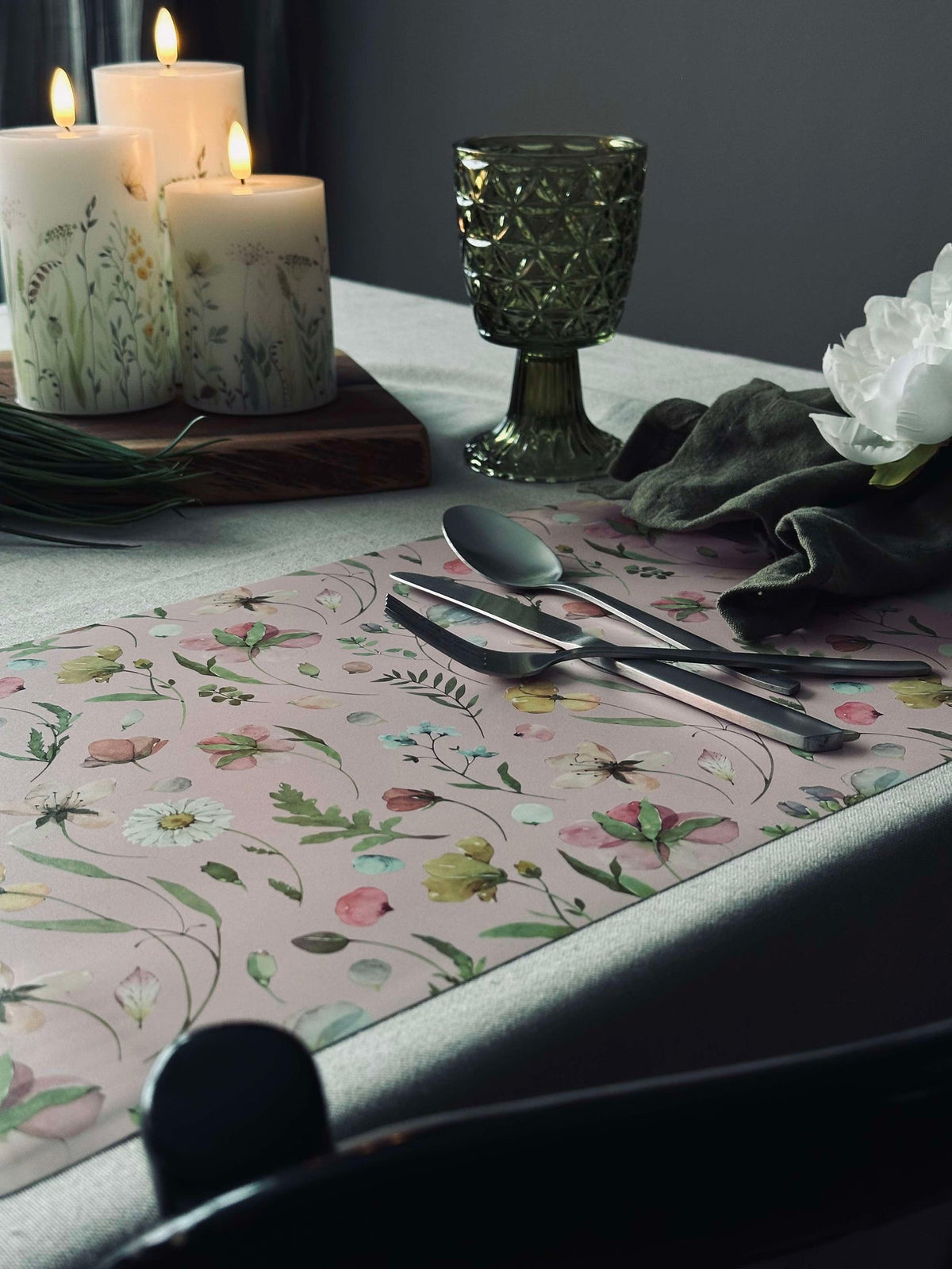 Set de table Flora - Rose