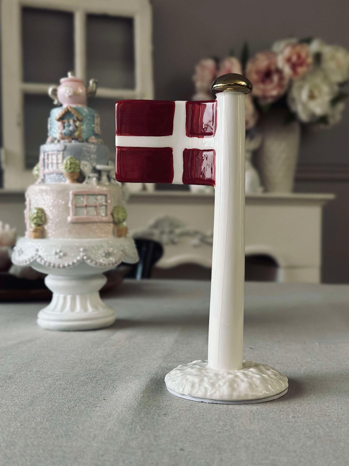 Drapeau en céramique – Dannebrog