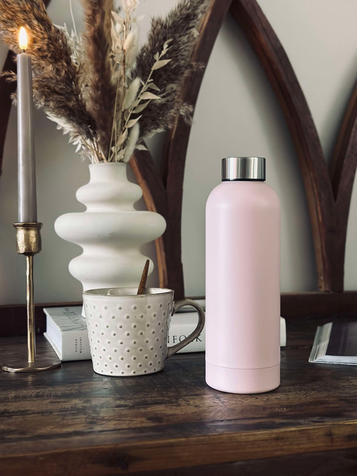 Gourde isotherme 500 ml. - Rose