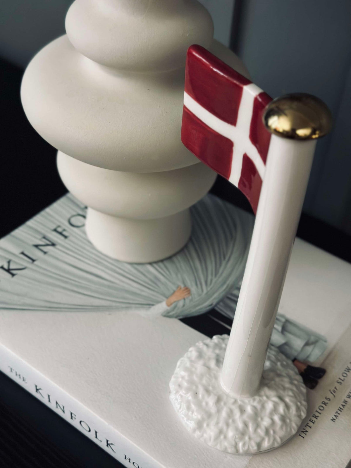 Drapeau en céramique – Dannebrog