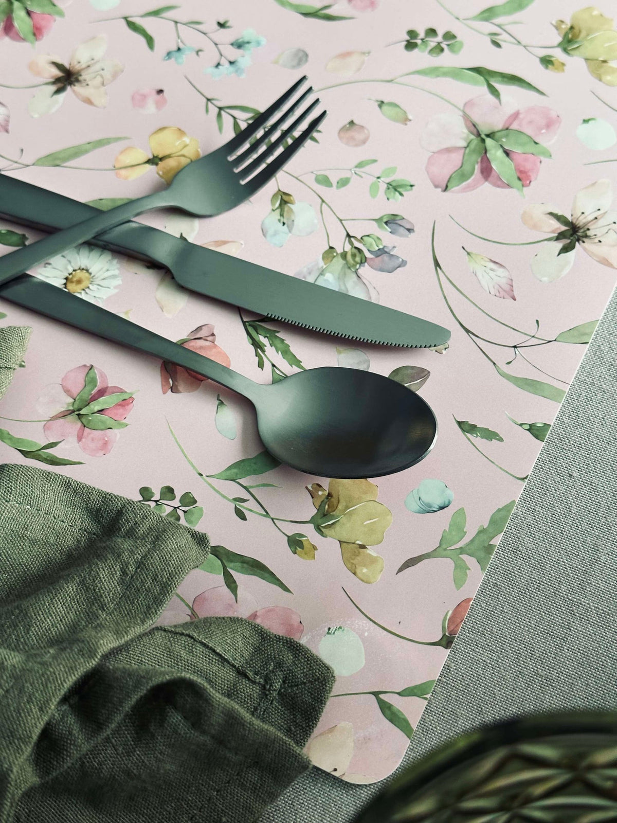 Set de table Flora - Rose