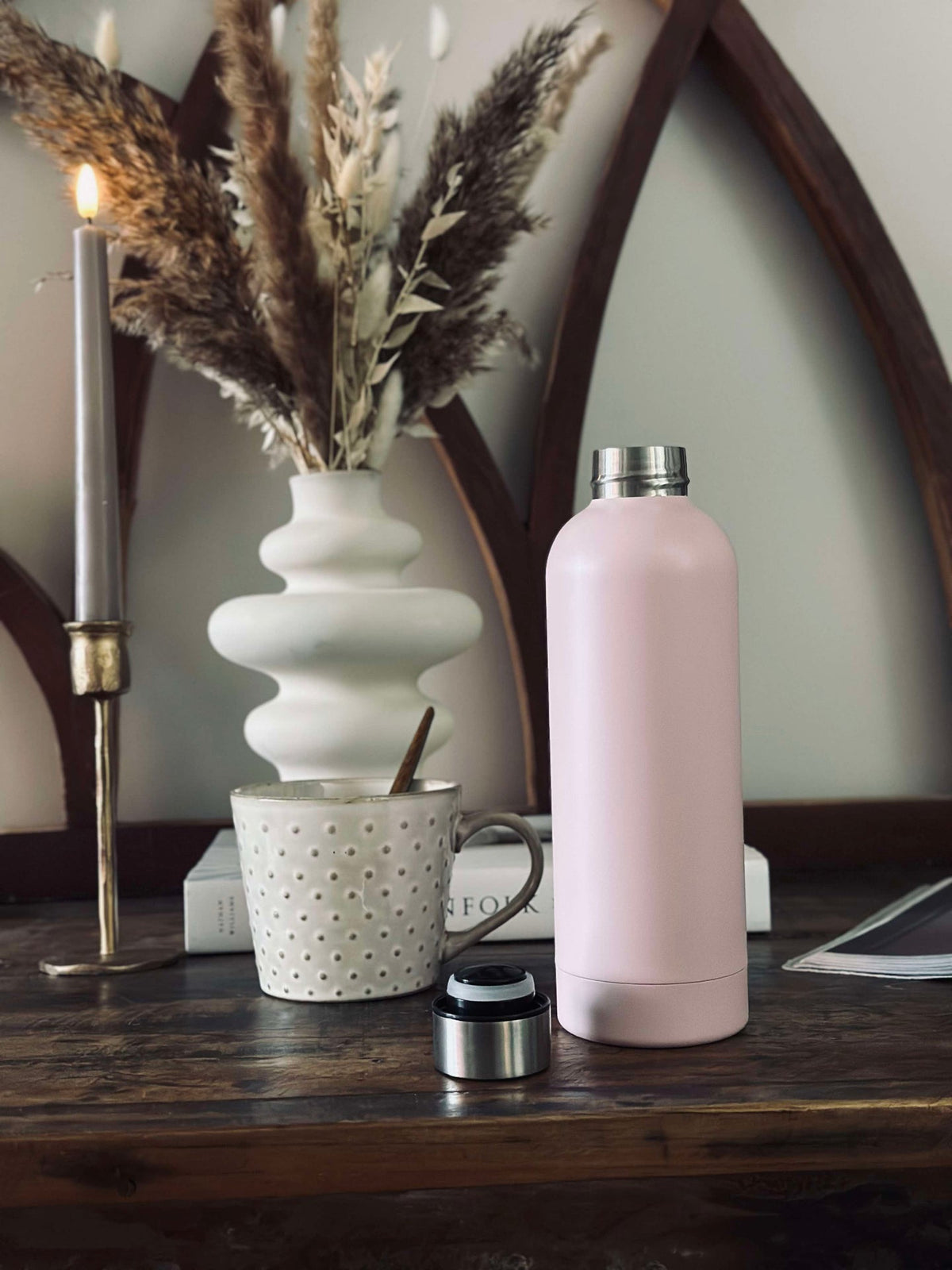 Gourde isotherme 500 ml. - Rose