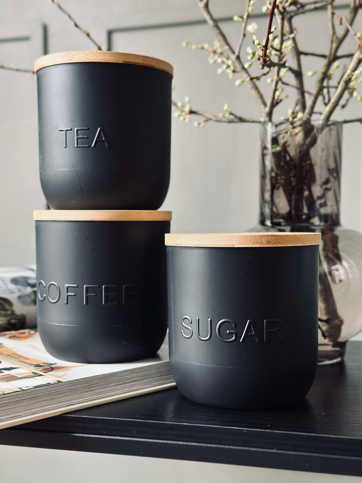 Boîte de rangement avec couvercle - TEA