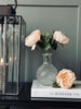 Fleur en soie pivoine crème