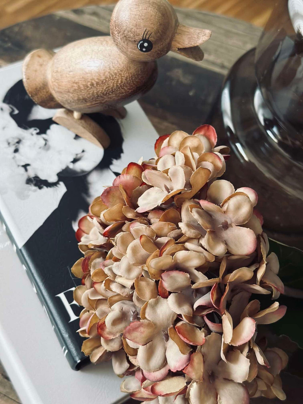 Hortensia - Couleurs brûlées