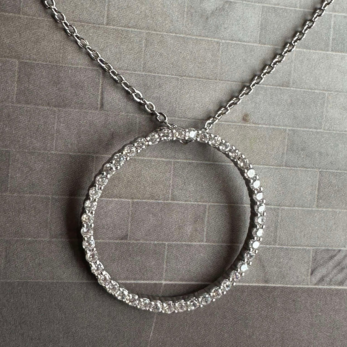 Collier Kendal - plaqué rhodium