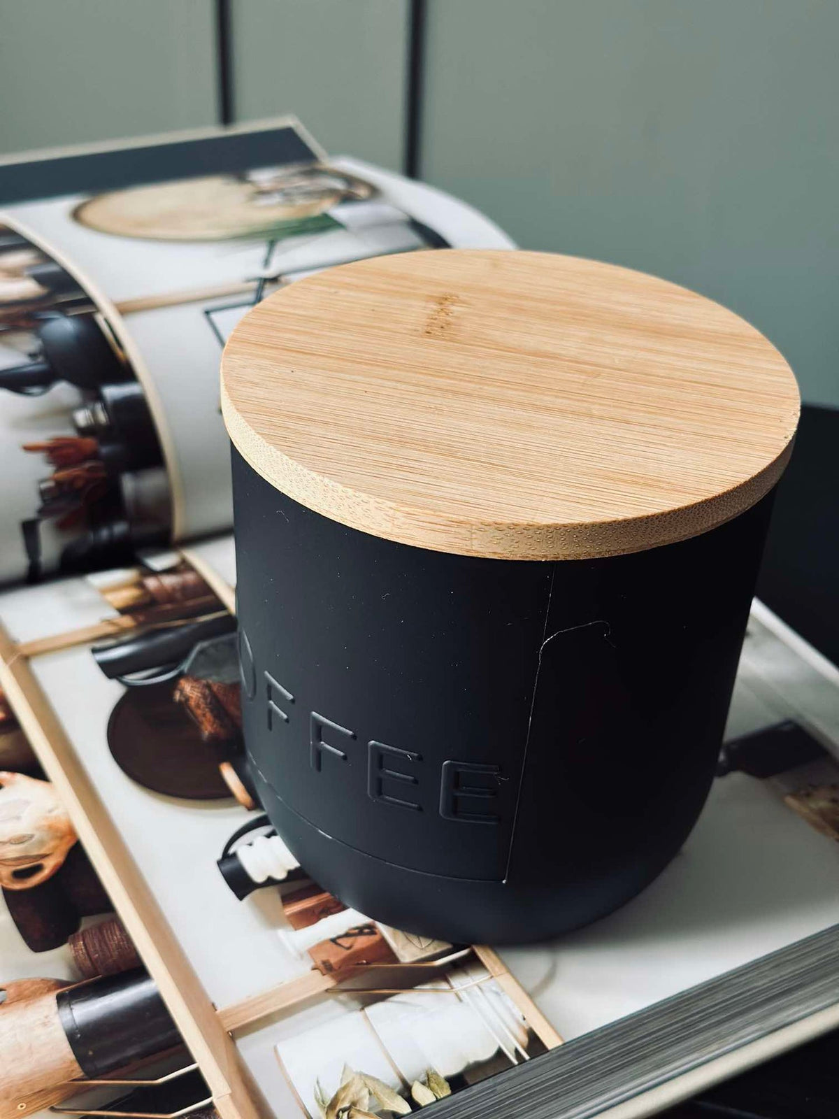 Pot de rangement avec couvercle - COFFEE
