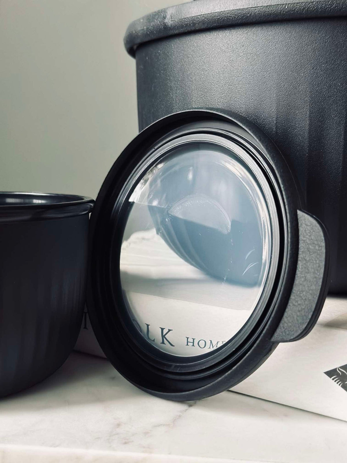Boîtes de rangement Black – Lot de 4 pièces.