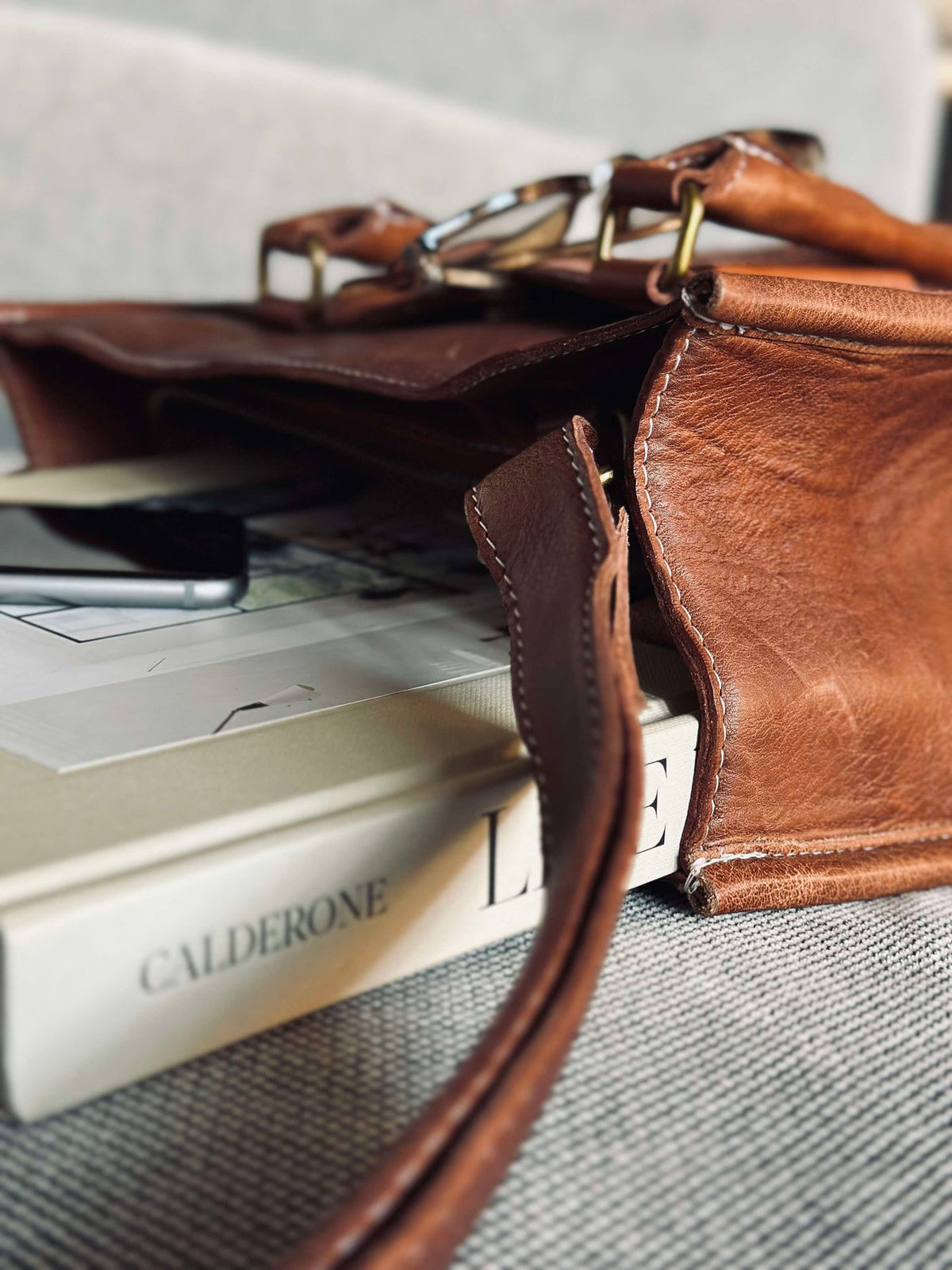 Sac de travail Halma Walnut