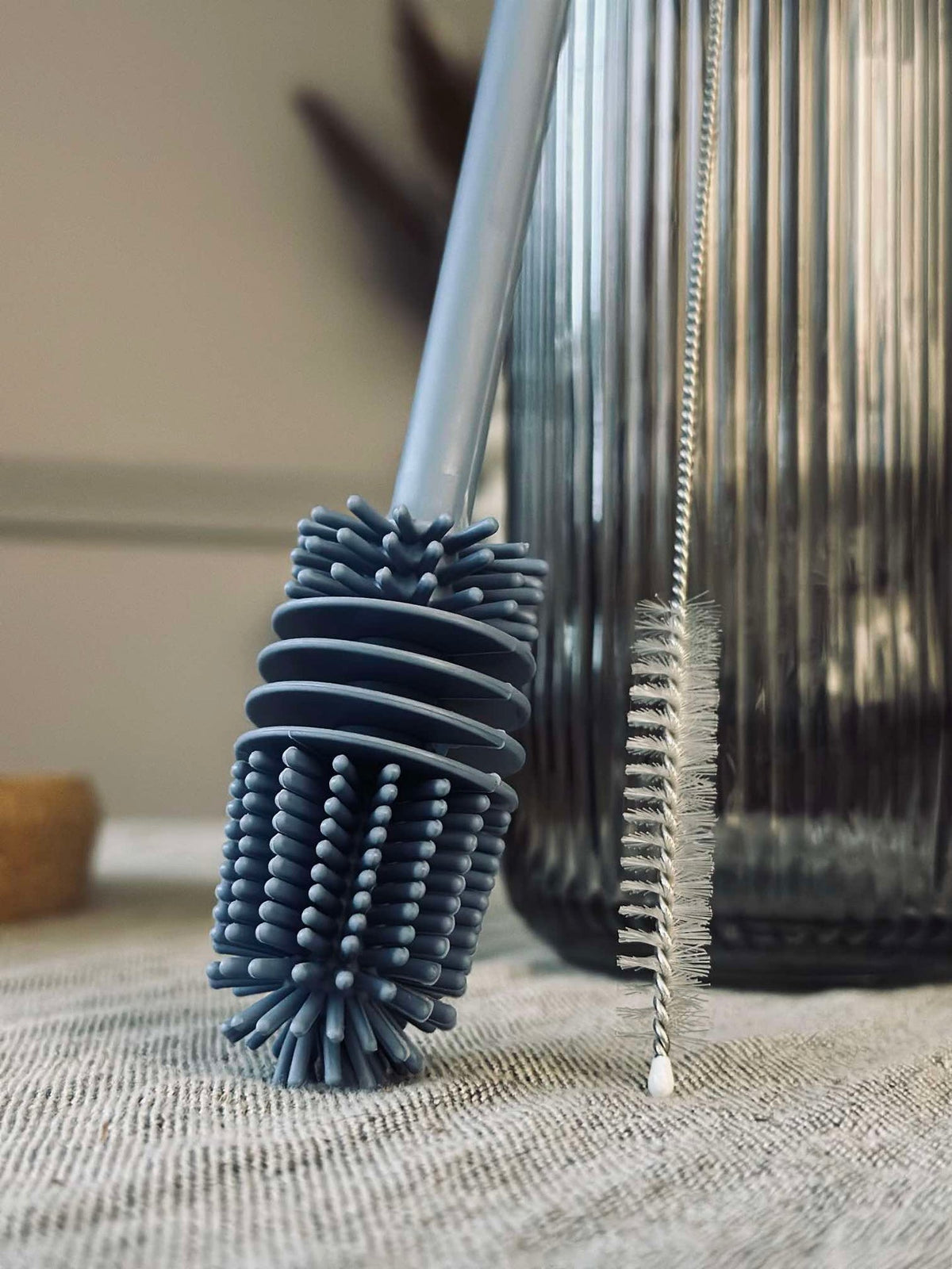 Set de brosses de lavage pour bouteilles et pailles