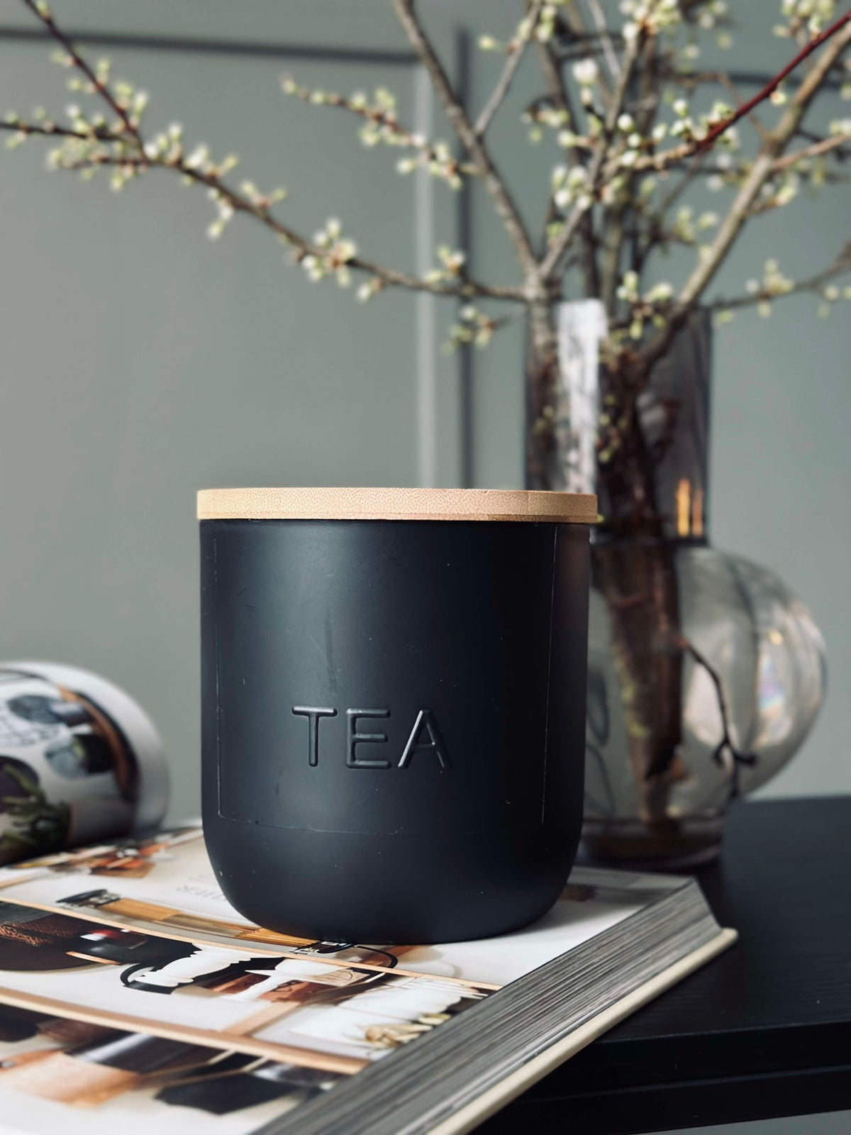 Boîte de rangement avec couvercle - TEA