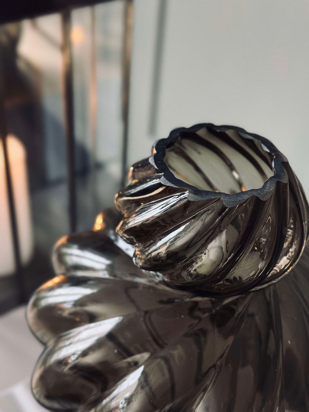 Vase ART soufflé à la bouche