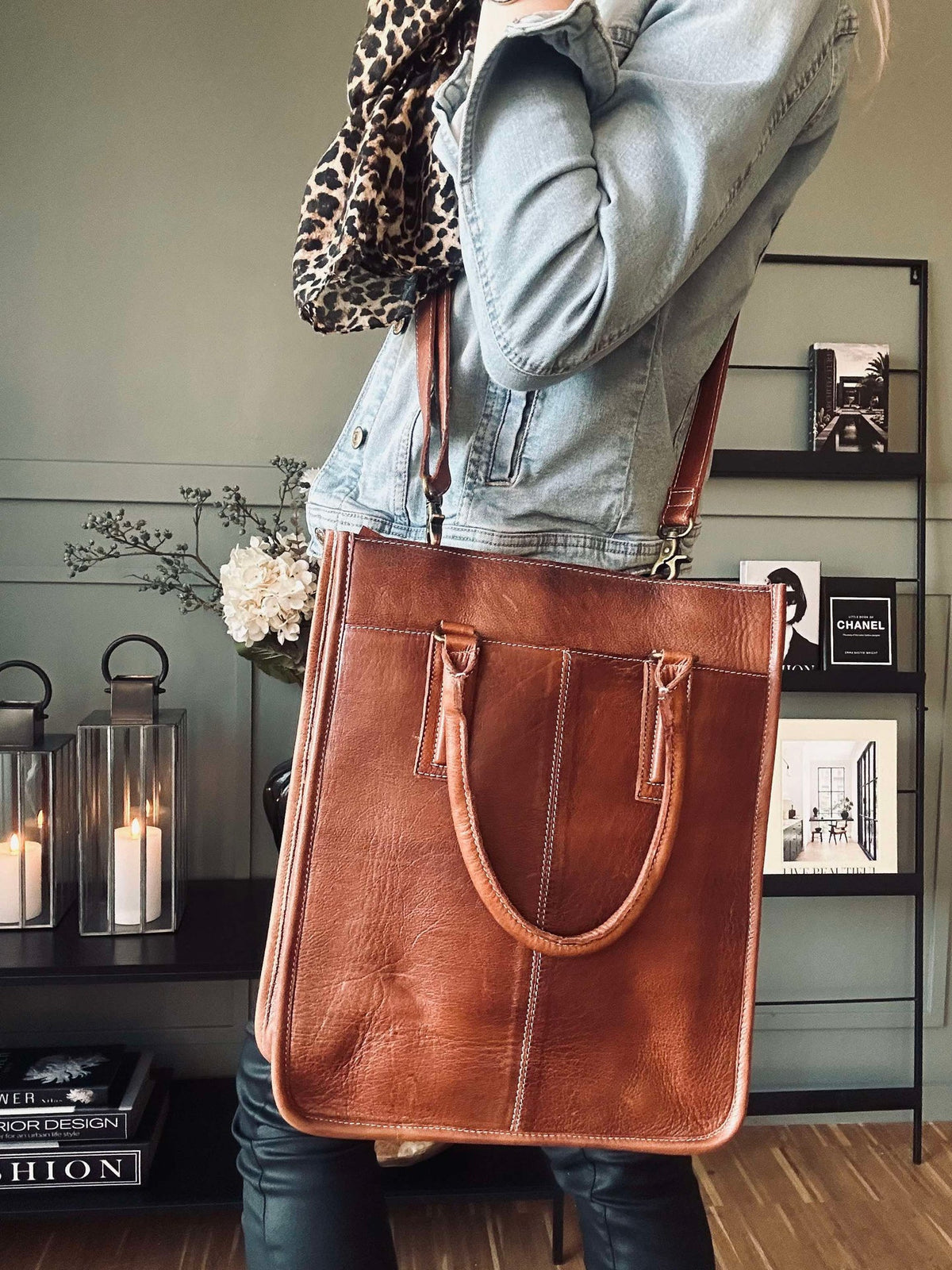Sac de travail Halma Walnut