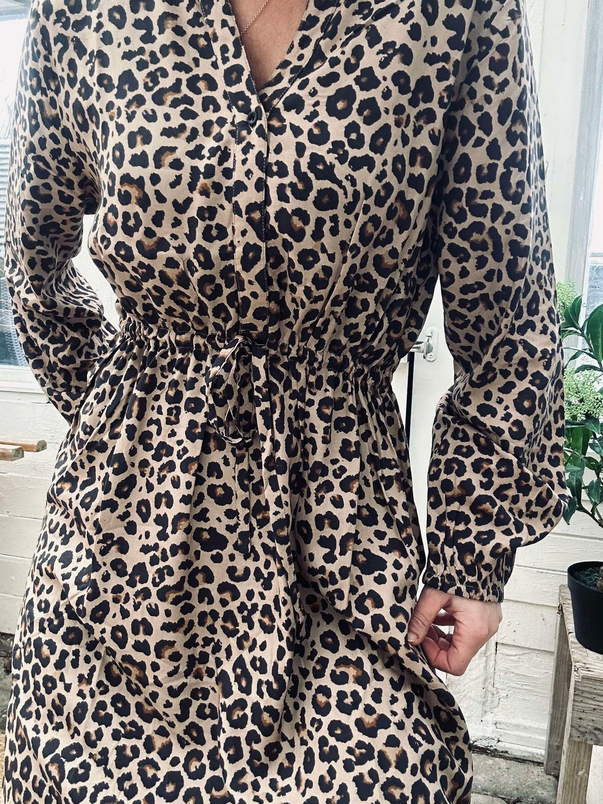 Robe Lina Léopard