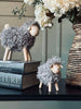 Mouton à poils longs - Gris moyen