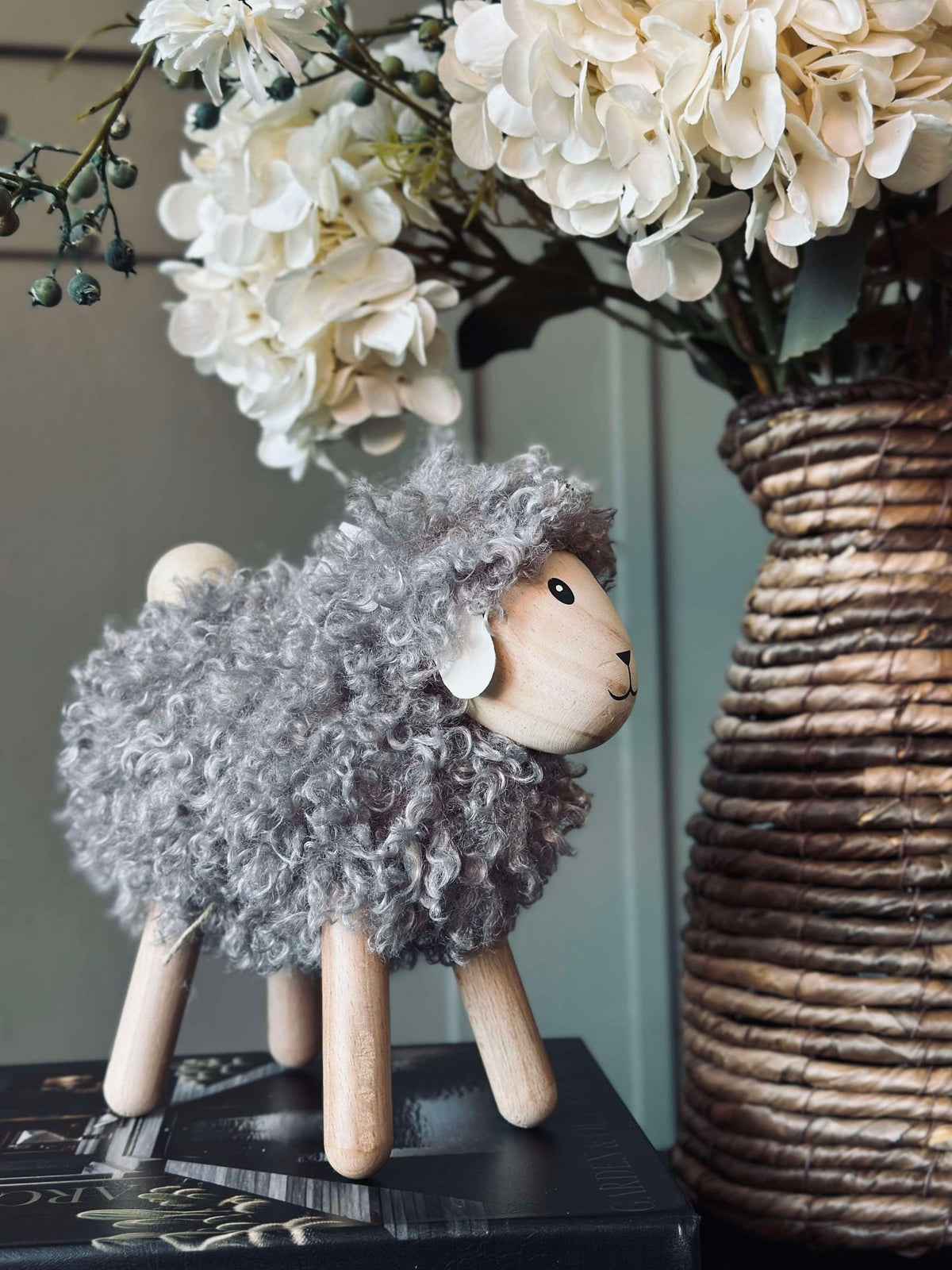 Mouton à poils longs - Gris XL