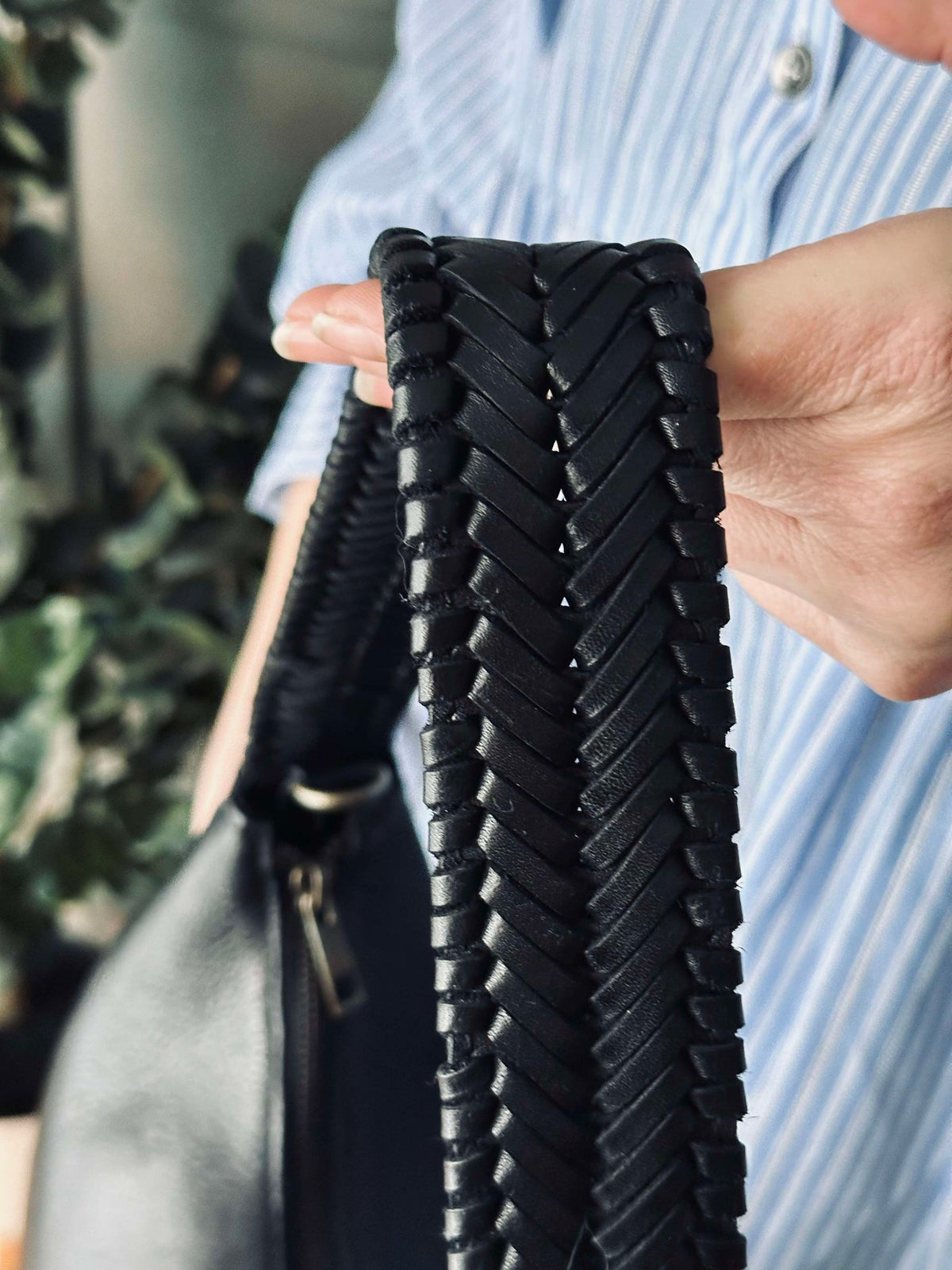 Sac à bandoulière exclusif - Bandoulière tressée