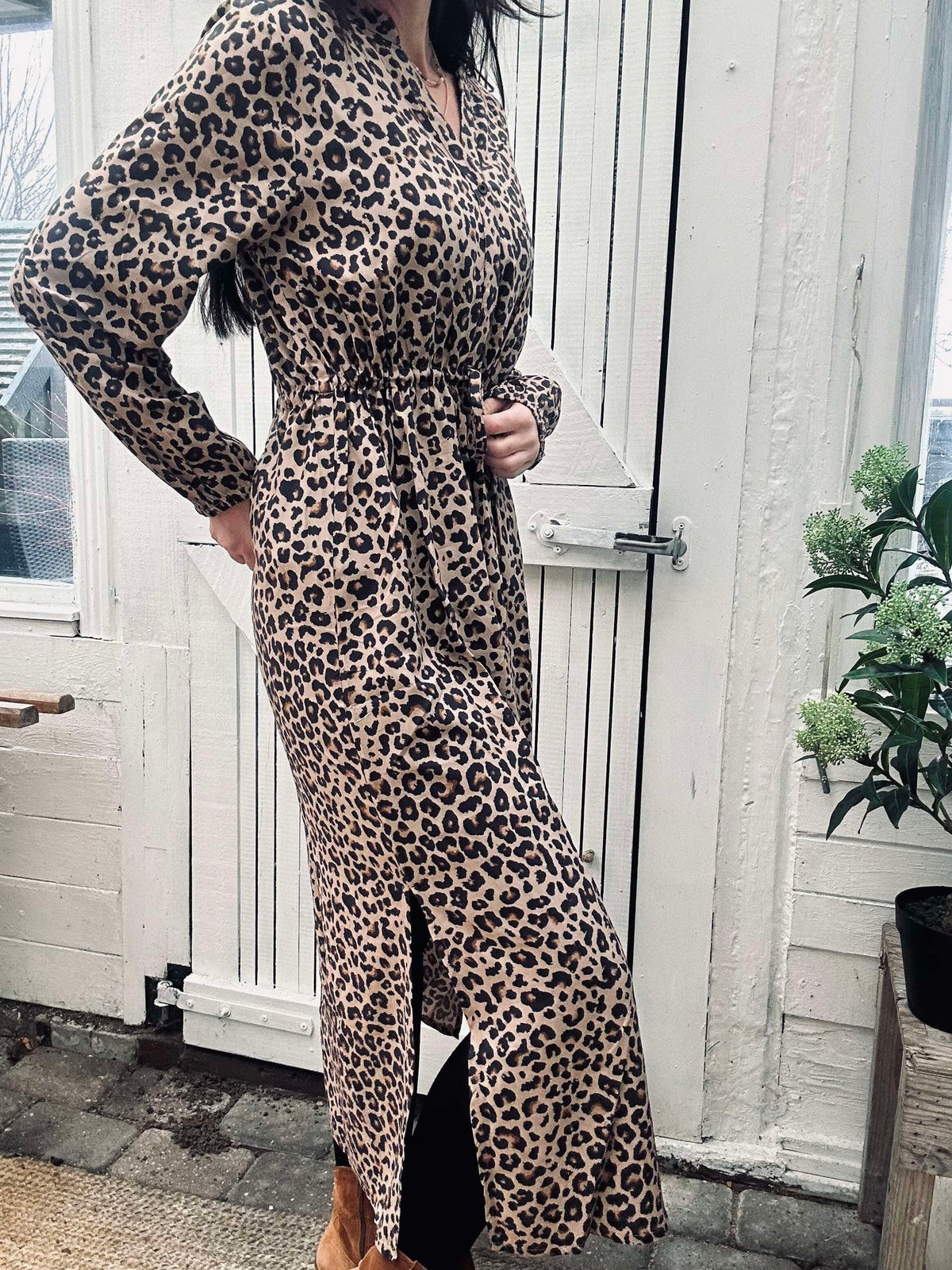 Robe Lina Léopard