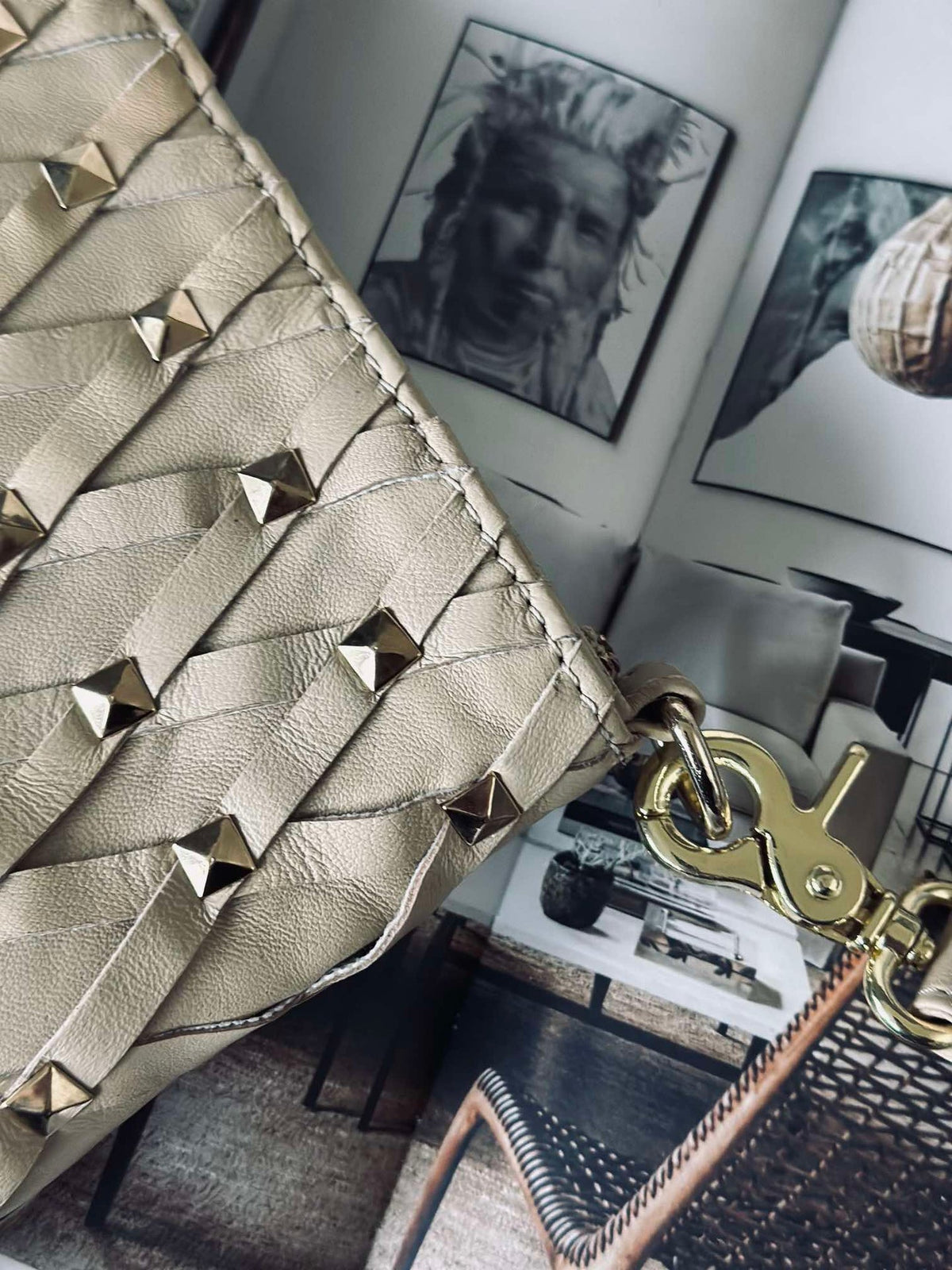 Clutch Vanila gold