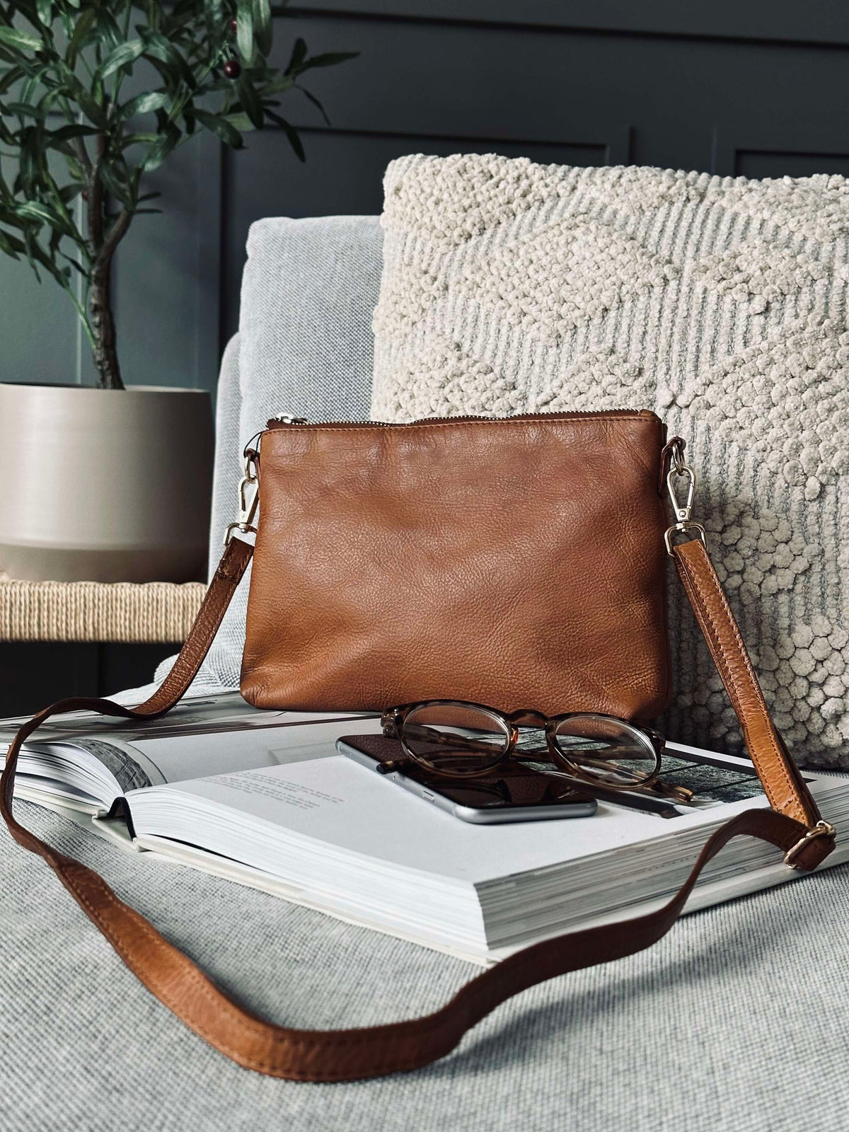 Pochette Gabby Cognac