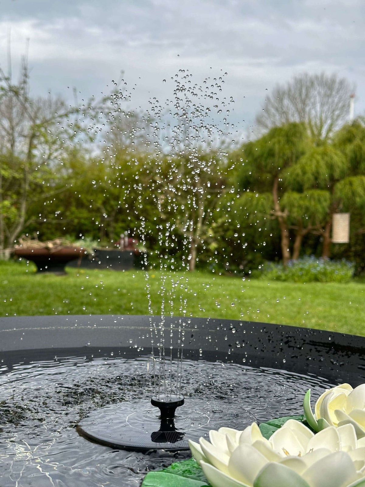 Fontaine solaire - Ø 16 cm