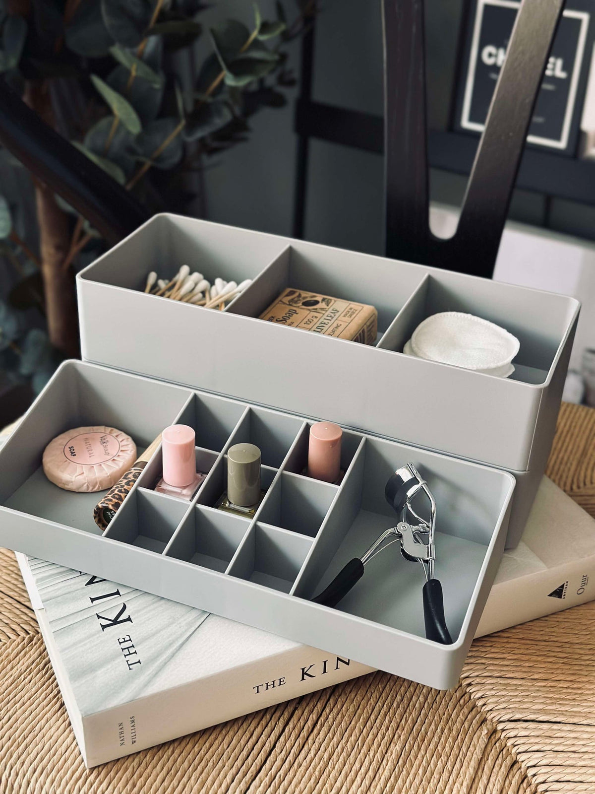 Organiseur à plusieurs niveaux - Gris