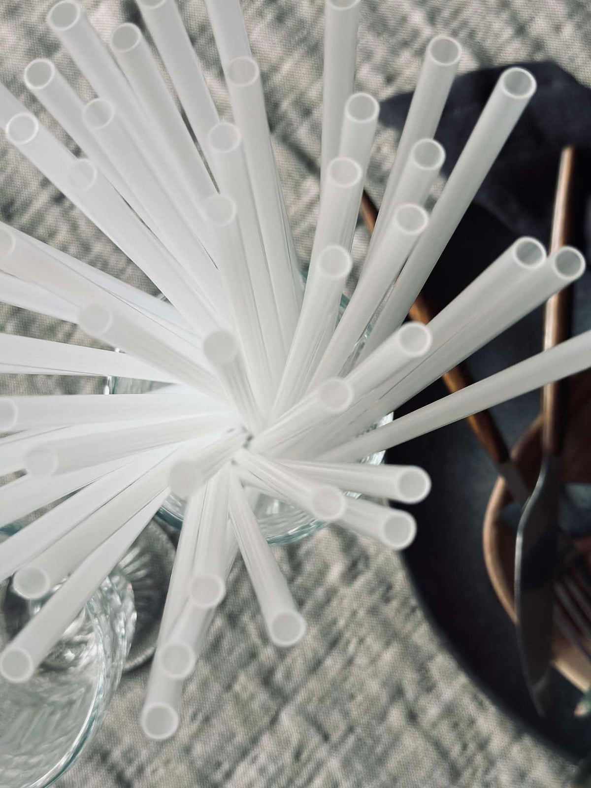 Pailles transparentes 50 pcs