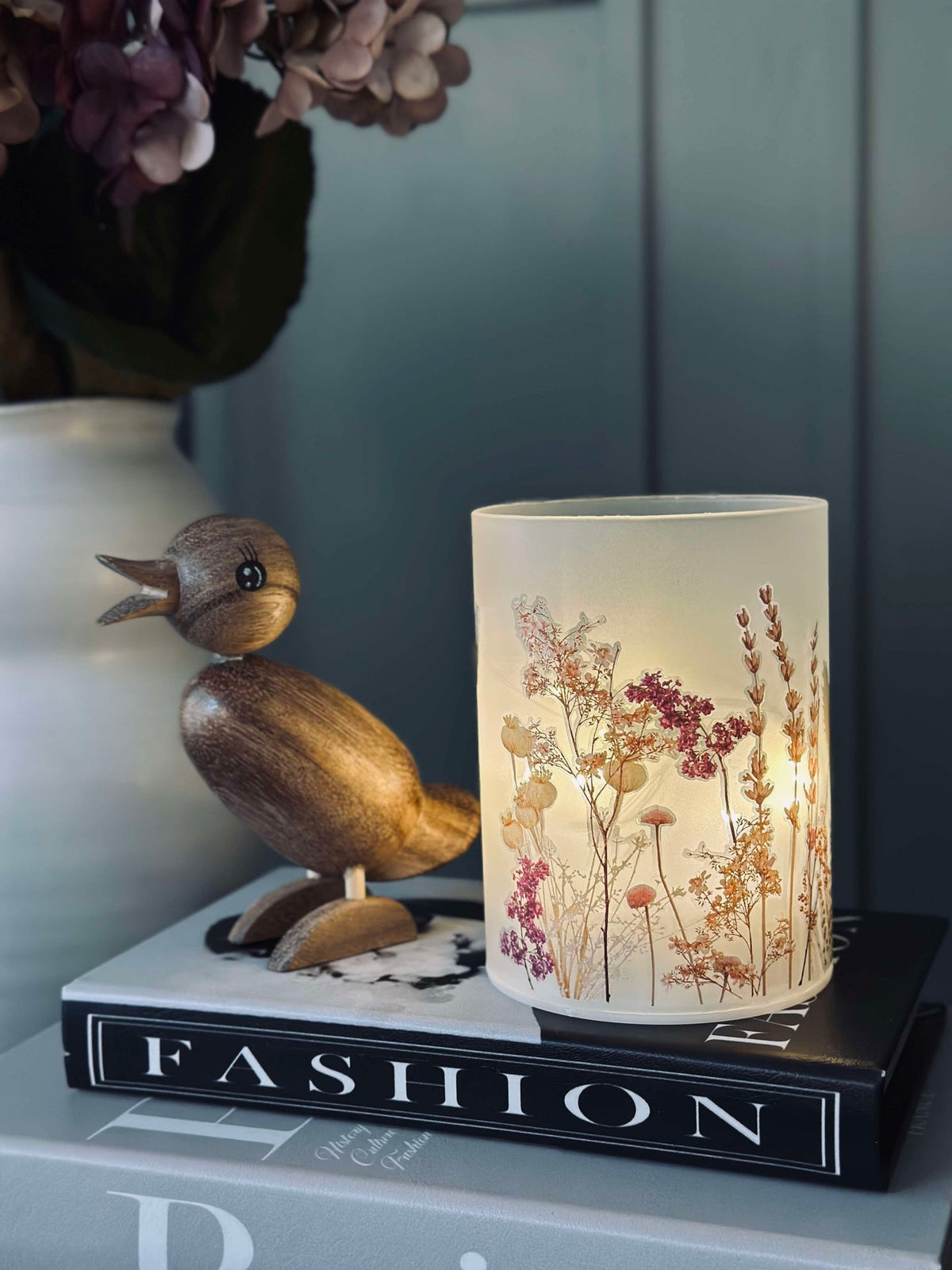 Lumière FLORA - Rose / Jaune