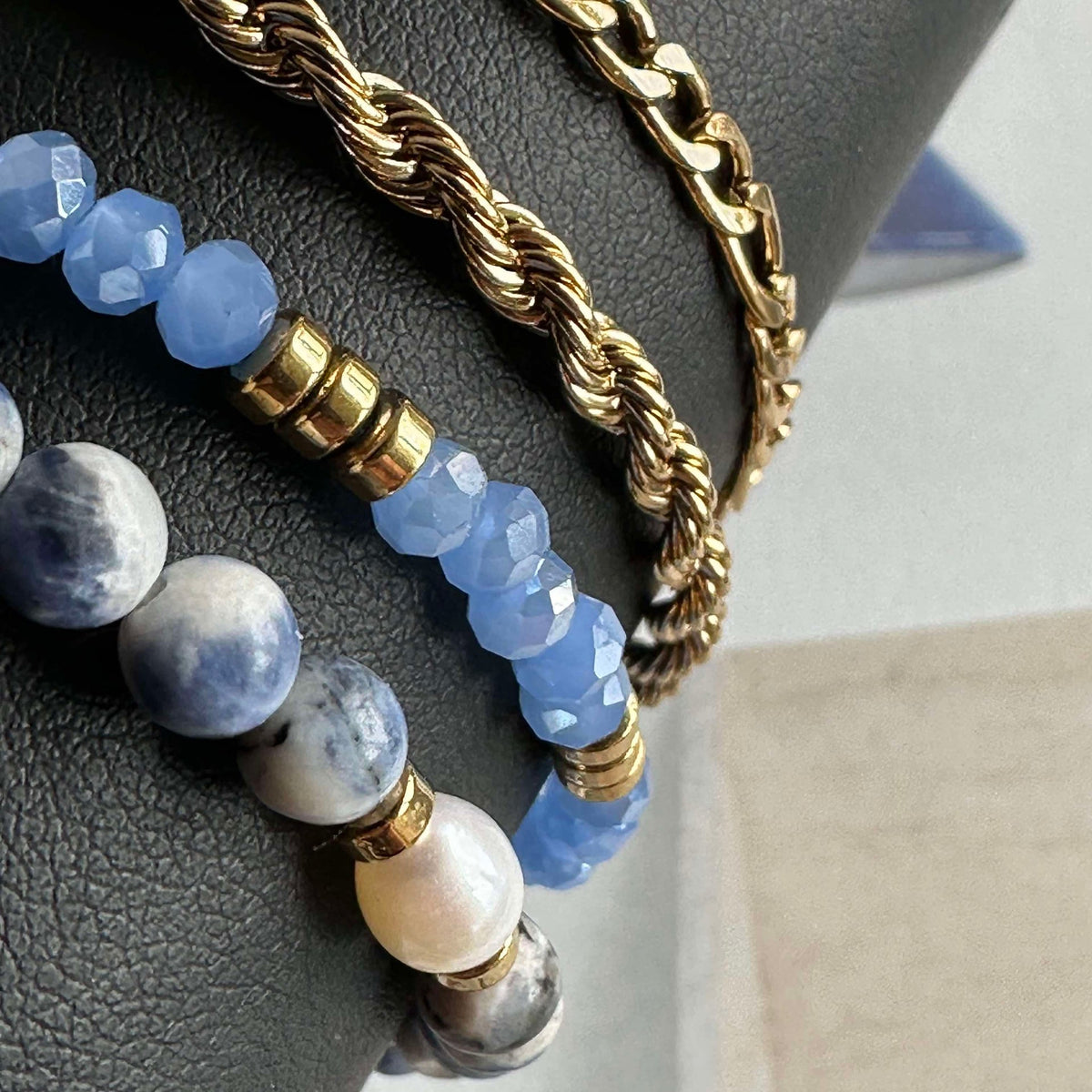 Bracelet Erika Blue - Coffret de 4 bracelets