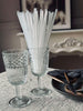 Pailles transparentes 50 pcs