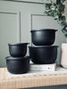 Boîtes de rangement Black – Lot de 4 pièces.