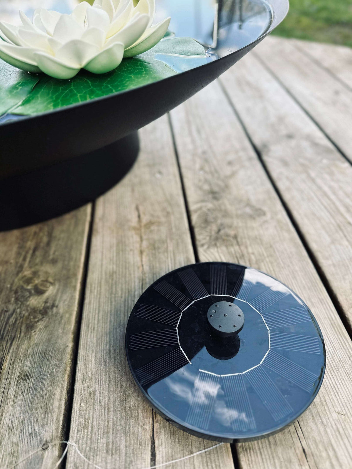 Fontaine solaire - Ø 16 cm