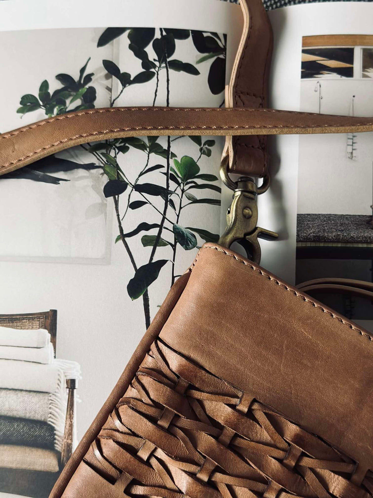 Pochette Lux Handmade - Camel