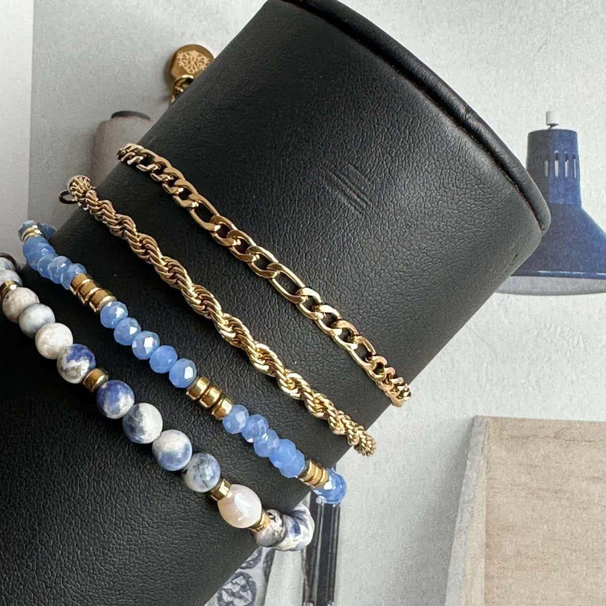 Bracelet Erika Blue - Coffret de 4 bracelets