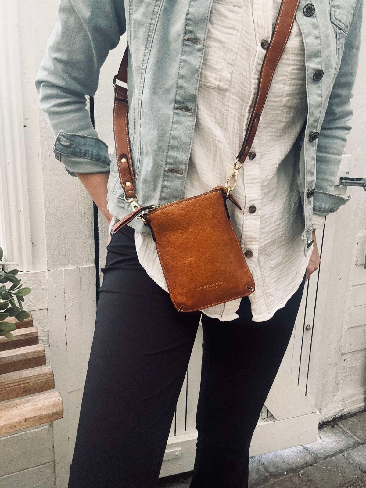 Sacoche mobile crossover - Nava Cognac