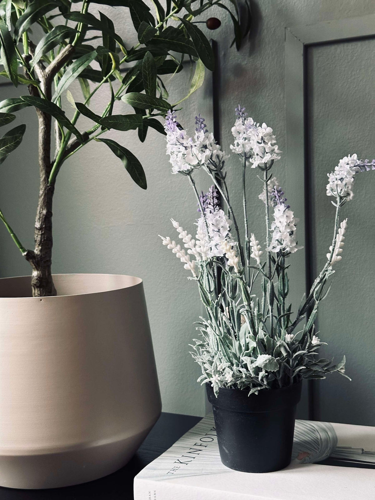 Lavande 40cm - Blanc